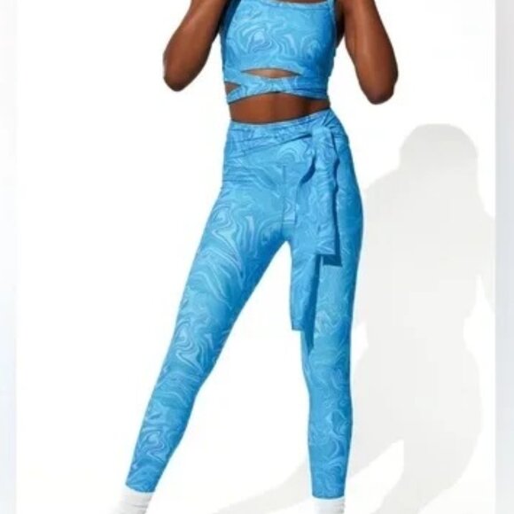 Eleven by Venus Williams WRAPPED HIGH-RISE LEGGINGS Size XL - Picture 2 of 10